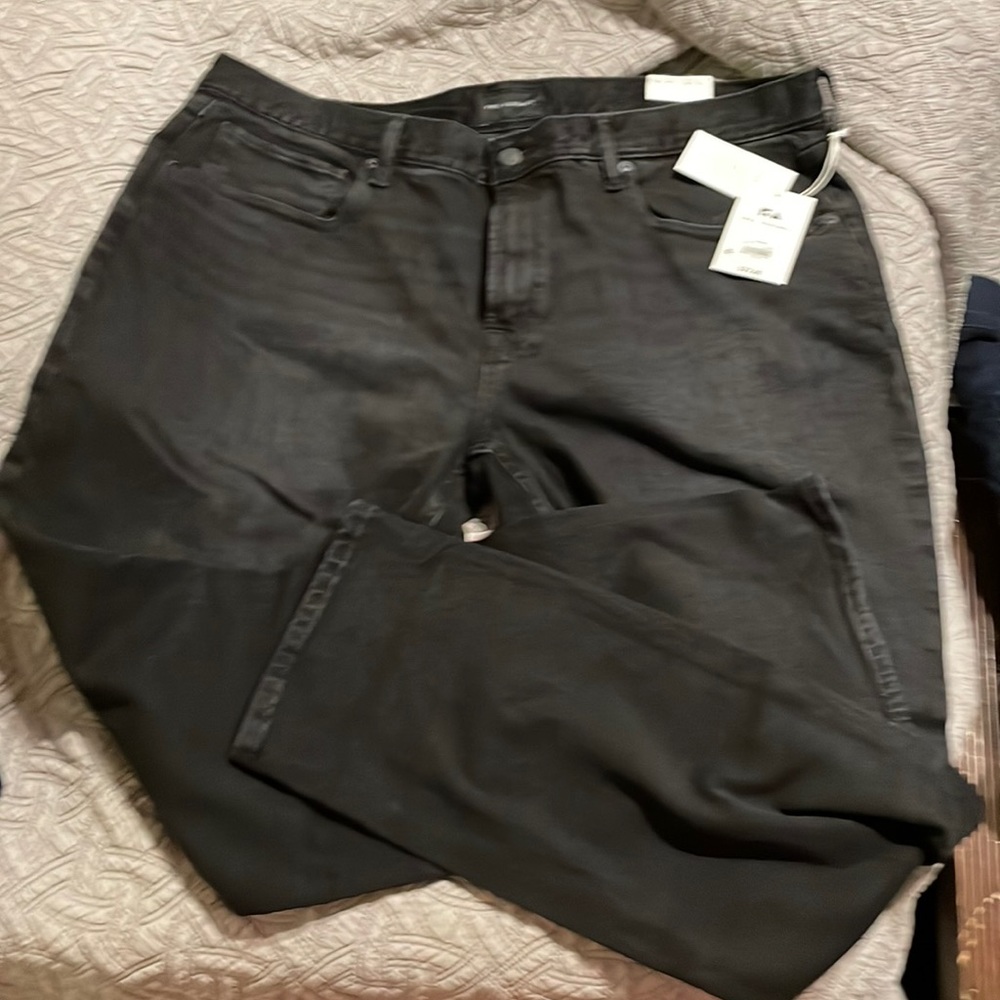New free assembly black slim jeans size 40 x 32 with tags